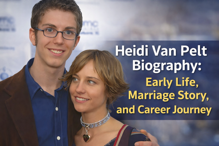 Heidi Van Pelt Biography: Early Life, Marriage Story, and Career Journey
